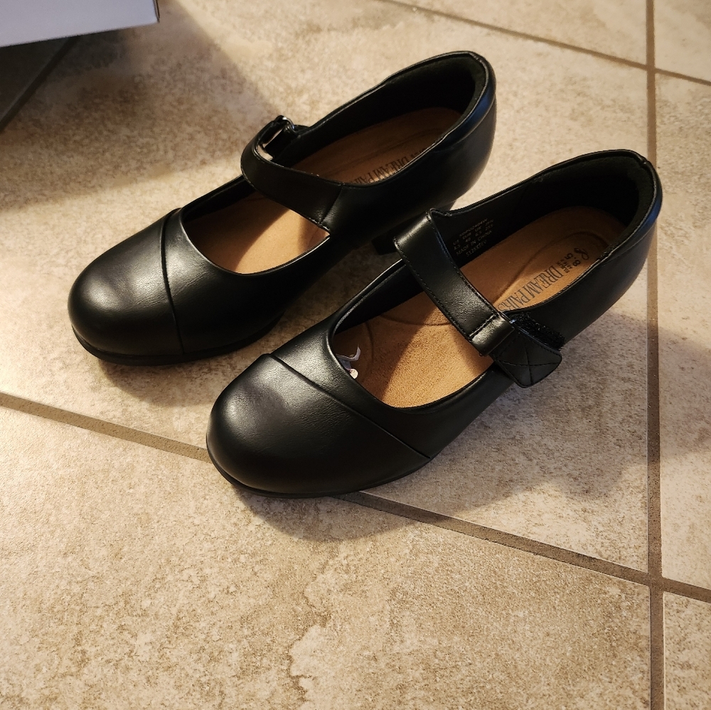 Women's Chunky Low Block Closed Toe Heels Mary Janes Pumps Comfortable Round Toe